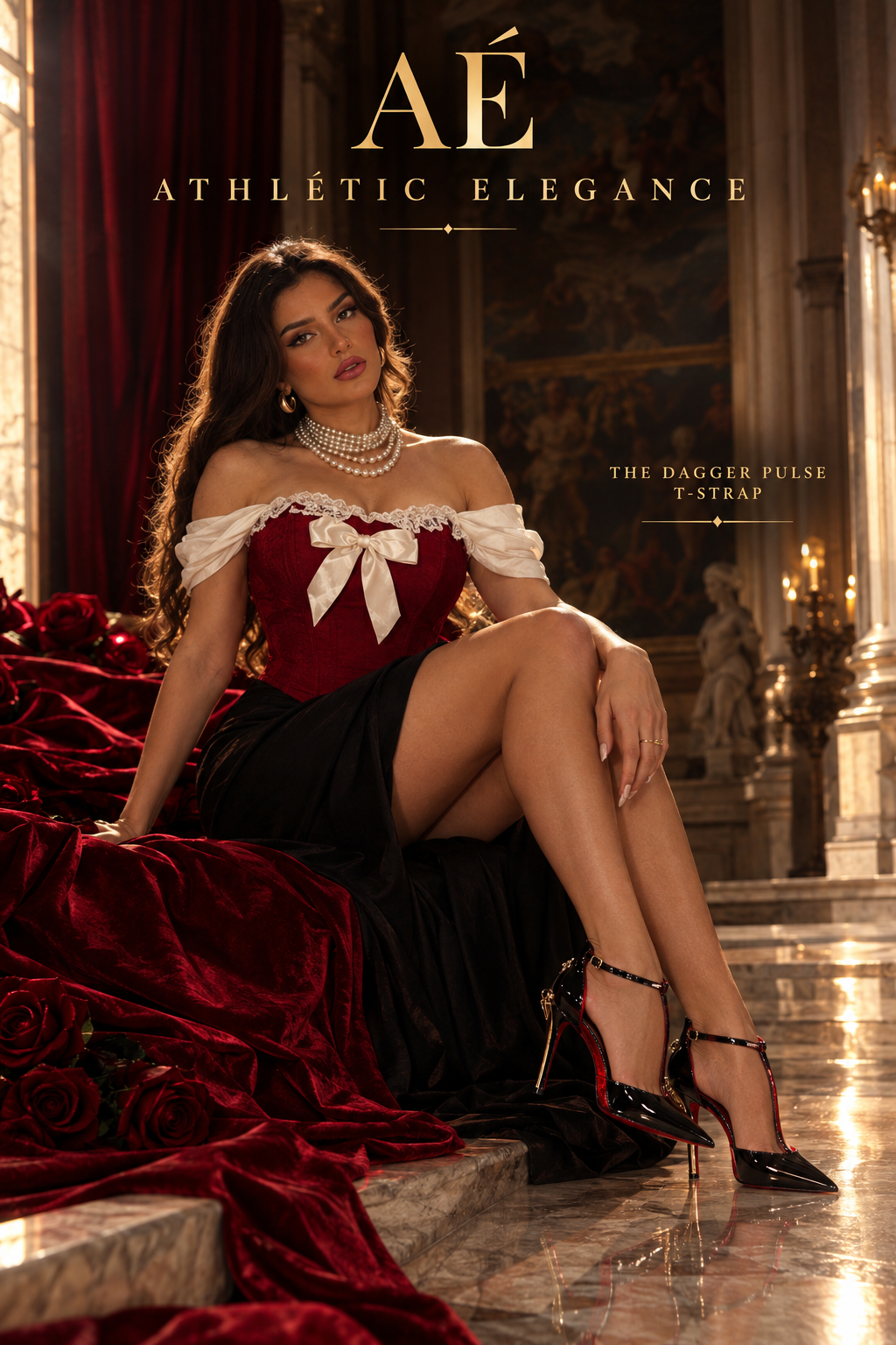 MY SWEET TEMPTATION: ELEGANT T-STRAP PULSE DAGGER SWORD HEELS