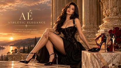 AÉ - THE ROYAL BRIDE OF DESIRE IN NUDE & BLACK